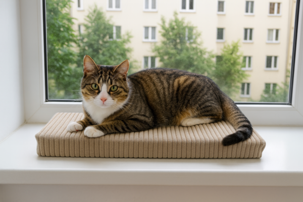 parapetnik-60x20x5cm-beżowy-z-leżącym-kotem parapetnik-60x20x5cm-beżowy-z-leżącym-kotem