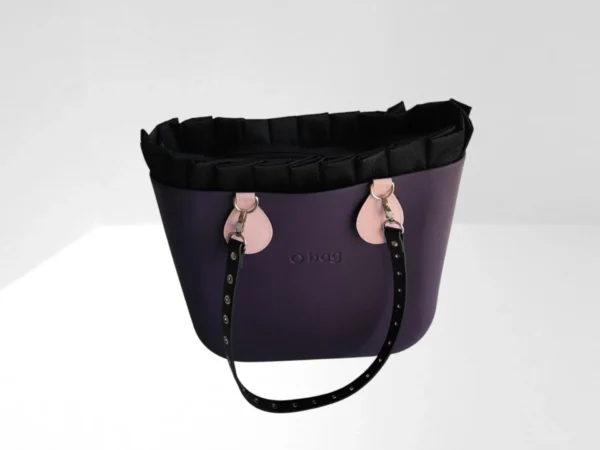 organizer-obag-mini-z-falbanką-czarny-widok-w-torbie organizer-obag-mini-z-falbanką-czarny-widok-w-torbie